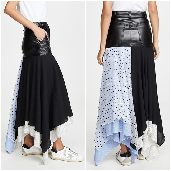 Walk of Shame Patchwork Skirt size 40 NWT - Picture 2 of 12